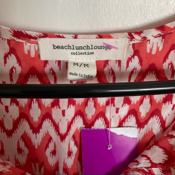 BeachLunchLounge Multicolor Wing Sleeve Top - Size M - Picture 4 of 11